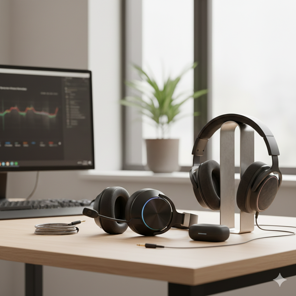 Jak vybrat sluchátka k počítači: Herní headset, nebo klasika?